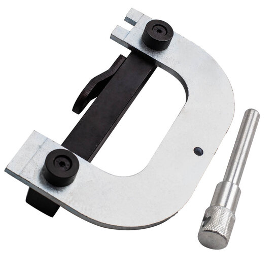 1.2 - 2.0 16V en 1.5 DCI&nbsp;Renault -&nbsp;Nissan - Opel - nokkenaspoelie-instelgereedschap&nbsp;- krukasdistributiepen- geko