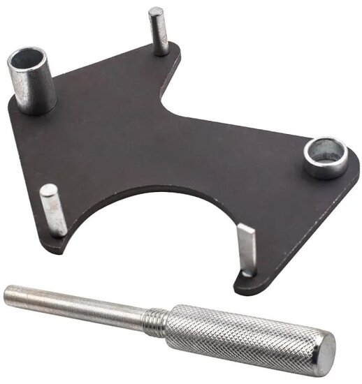 1.2 - 2.0 16V en 1.5 DCI&nbsp;Renault -&nbsp;Nissan - Opel - nokkenaspoelie-instelgereedschap&nbsp;- krukasdistributiepen- geko