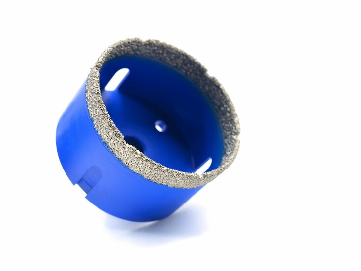 diamant gatenzaag set 6 tot 68 mm - gatenboor 6 delig - diamantzaag - gatenboor - geko