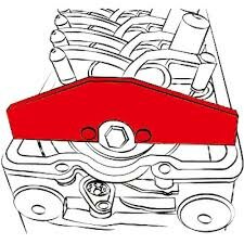 bmw - mini n14 en w10 - w11 timinggereedschap - nokkenastandwiel 1.6 motoren in de Mini generaties r50 r52 