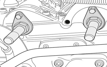 vag&nbsp;- 1.2 - 1.4 - 1.6 motoren afstelset vag tfsi - fsi distirbutieset voor de - nokkenas vergrendeling - distributiekett