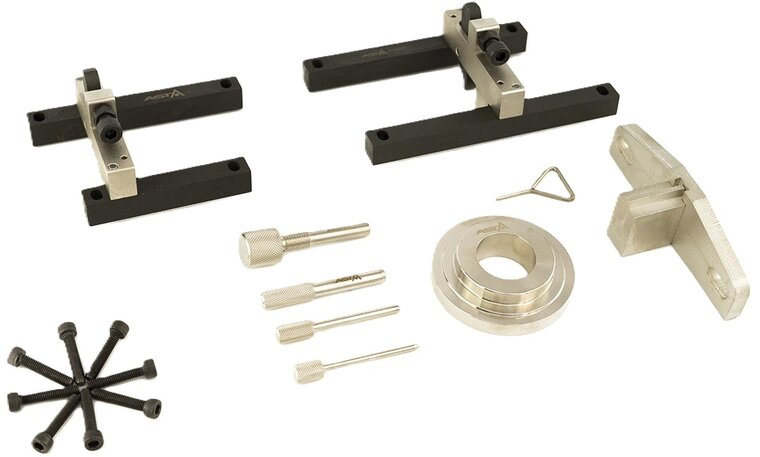 ford 1.0 gtdi ecoboost 3 cilinder vct nokkenas vergrendelingset - vliegwielvergrendeling - spannervergrendeling