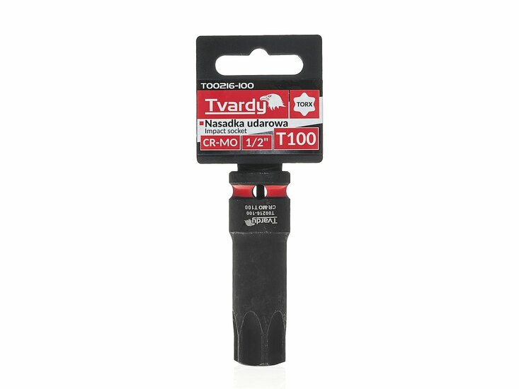 kracht torxdop t100 - 1/2 duims - torx dop - tvardy