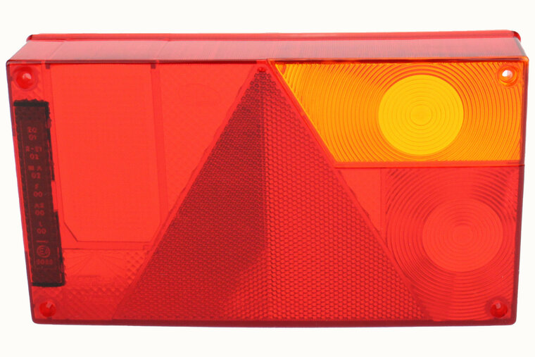 achterlichtglas voor multipoint 1 rechts - losse achterlicht kap - achterlicht kapje - achterlicht kap - kap