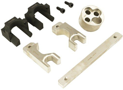 1.8 - 2.1 CDi mercedes m651 diesel krukaspoelie-blokkeergereedschap&nbsp;- afstellen van de nokkenastiming&nbsp;- bj 2009 -