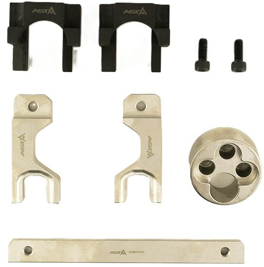 1.8 - 2.1 CDi mercedes m651 diesel krukaspoelie-blokkeergereedschap&nbsp;- afstellen van de nokkenastiming&nbsp;- bj 2009 -