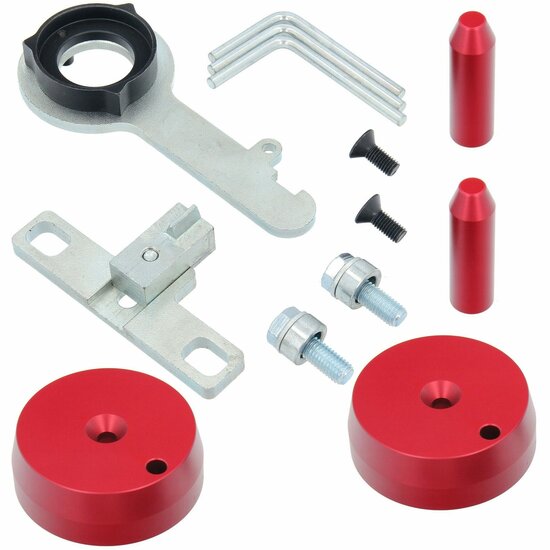 2.0t&nbsp;tdci&nbsp;Eco Blue - euro 6 diesel timing riem gereedschapsset -&nbsp;nokkenas blokkeerset&nbsp;- vliegwiel b