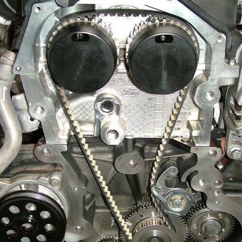 2.0t&nbsp;tdci&nbsp;Eco Blue - euro 6 diesel timing riem gereedschapsset -&nbsp;nokkenas blokkeerset&nbsp;- vliegwiel b