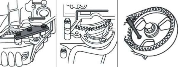 2.0 en 2.2 td4&nbsp;- tdci&nbsp;- hdi - ford -&nbsp;peugeot - volvo&nbsp;- citro&euml;n - land rover vliegwiel vergrendeling - distributie afstelse
