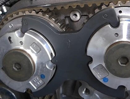 ford 1.5 en 1.6 ti-vct distributie timing gereedschap - krukasvergrendeling gereedschap&nbsp;- afstelset satra