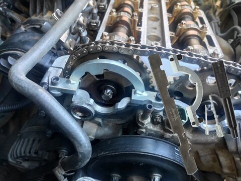 1.0 - 1.2 - 1.4 opel en vauxhall distributieset&nbsp;- tandwielborgbrug&nbsp;- krukasvergrendeling - nokkenasblokkeerpen