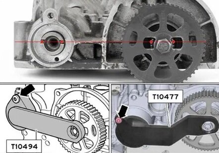 vag timingset 1.0 - 1.2 - 1.4 tfsi tsi en tgi - distributieset - distributie blokkeerset - timingtool - satra 