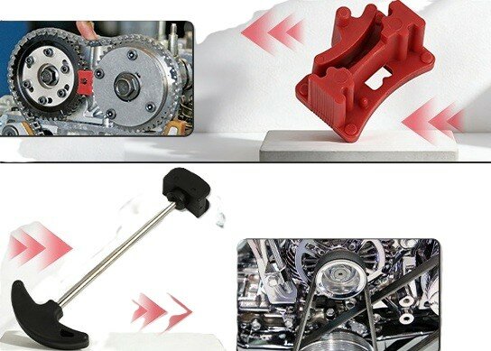 vag timingset 1.0 - 1.2 - 1.4 tfsi tsi en tgi - distributieset - distributie blokkeerset - timingtool - satra 