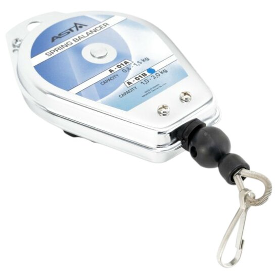 intrekbare veerbalans - 1.0-2.0 KG - veerbalancer - asta