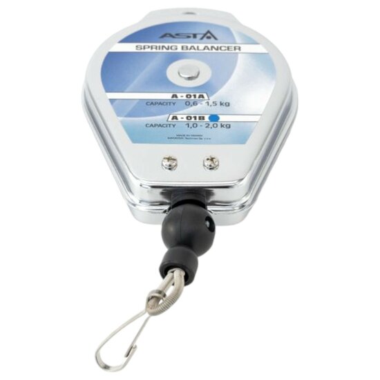 intrekbare veerbalans - 1.0-2.0 KG - veerbalancer - asta