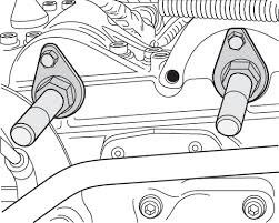 1.2 liter ohc 6v en 12v&nbsp;vag uitlijngereedschap - Krukasborggereedschap&nbsp;-&nbsp;Nokkenas uitlijngereedschap - dis