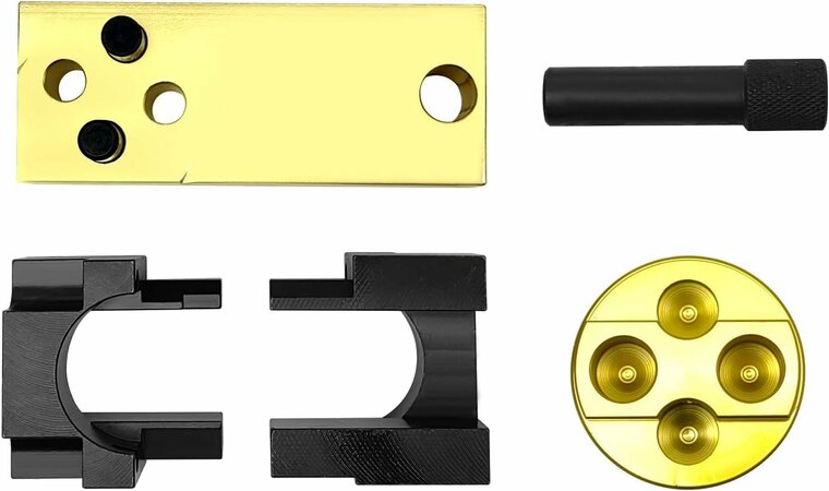 mercedes benz 1.6 en 2.0 om654 diesel krukas draaigereedschap -&nbsp;uitlaatnokkenas uitlijnblok&nbsp;-&nbsp;inlaatnokkenas houder&nbsp;- distr