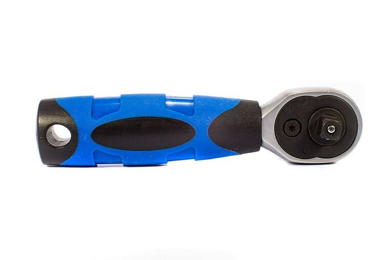 rechte stubby ratel 1/4 duims - handratel 109 mm - ratels - asta