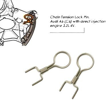 vw en audi&nbsp; 2.4 v6 -2.8 -3.0 - 3.2 - 4.2 v8 - 5.2 v10 fsi&nbsp;nokkenas borggereedschap - krukaspin - kettingspanner borgpen - dis