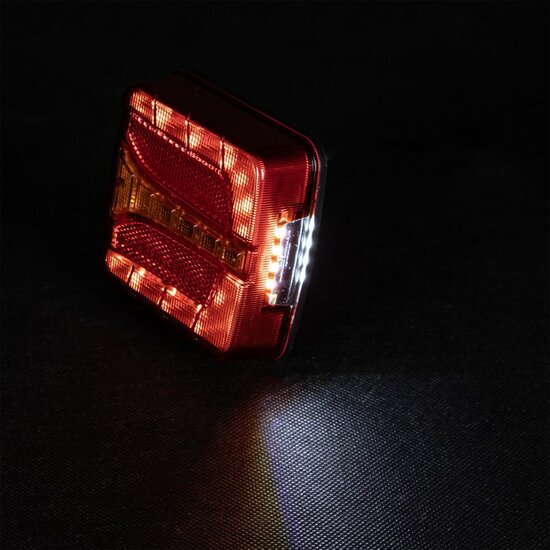 achterlicht led 20x led - links - 12/24 volt - ledlamp - achterlamp - trailerlamp