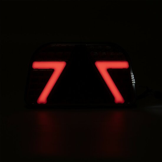 achterlicht led 82x led - links - 12/24 volt - ledlamp - achterlamp - trailerlamp
