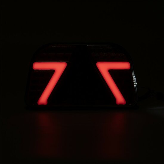 achterlicht led 82x led - rechts - 12/24 volt - ledlamp - achterlamp - trailerlamp