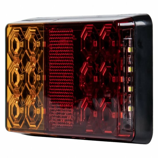 achterlicht led 16x led - universeel ledlamp - 12/24 volt aanhanger achterlicht - achterlamp - led achterlicht