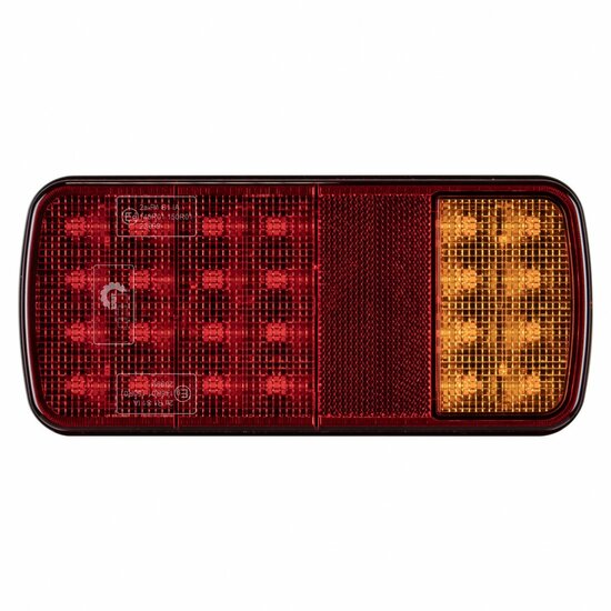achterlicht led 24x led - universeel ledlamp - 12/24 volt aanhanger achterlicht - achterlamp - led achterlicht