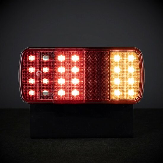achterlicht led 24x led - universeel ledlamp - 12/24 volt aanhanger achterlicht - achterlamp - led achterlicht