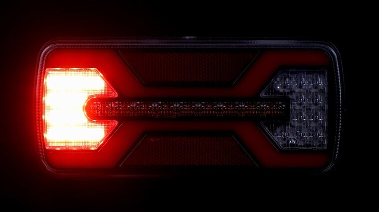 achterlicht led 69x led - universeel ledlamp - 12/24 volt aanhanger achterlicht - achterlamp - led achterlicht