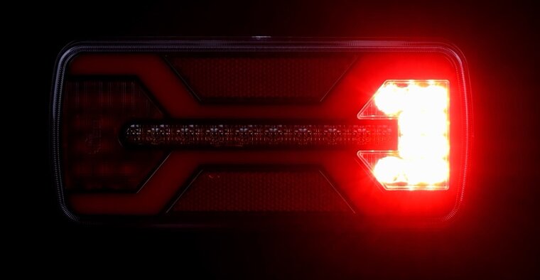 achterlicht led 69x led - universeel ledlamp - 12/24 volt aanhanger achterlicht - achterlamp - led achterlicht