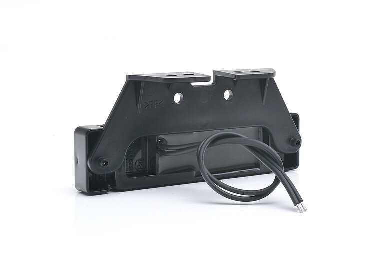 oranje neon led zijmarkeringslamp met houder - led contourlamp - led zijlamp - positielicht - was