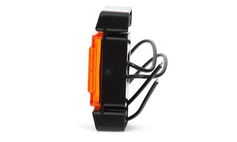 oranje led zijmarkeringslamp - 2x led contourlamp - markeringslamp - positielicht - was