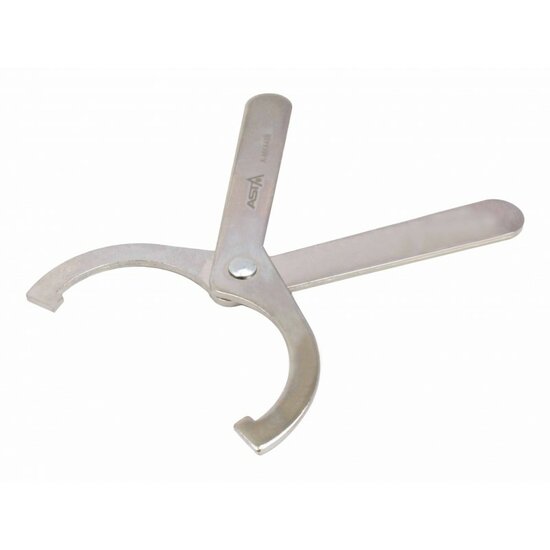 veervoorspanning sleutel - verstelbare schokbreker voorspanning sleutel - schokbreker motorfietssleutel - haakse sleutel - asta