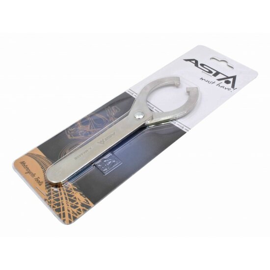 veervoorspanning sleutel - verstelbare schokbreker voorspanning sleutel - schokbreker motorfietssleutel - haakse sleutel - asta