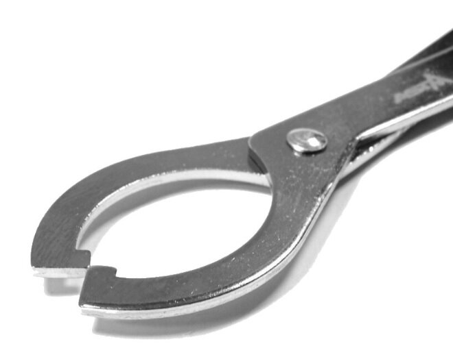 veervoorspanning sleutel - verstelbare schokbreker voorspanning sleutel - schokbreker motorfietssleutel - haakse sleutel - asta