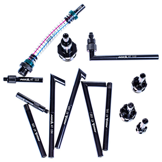 pneumatische olievulpomp - olie vuller met adapter - transmissie bijvulpomp - asta