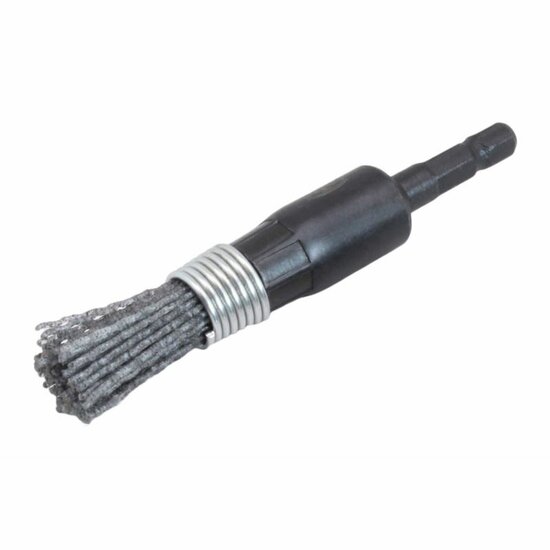 nylon borstel 15mm - boormachine borstel - siliconen borstel - satra