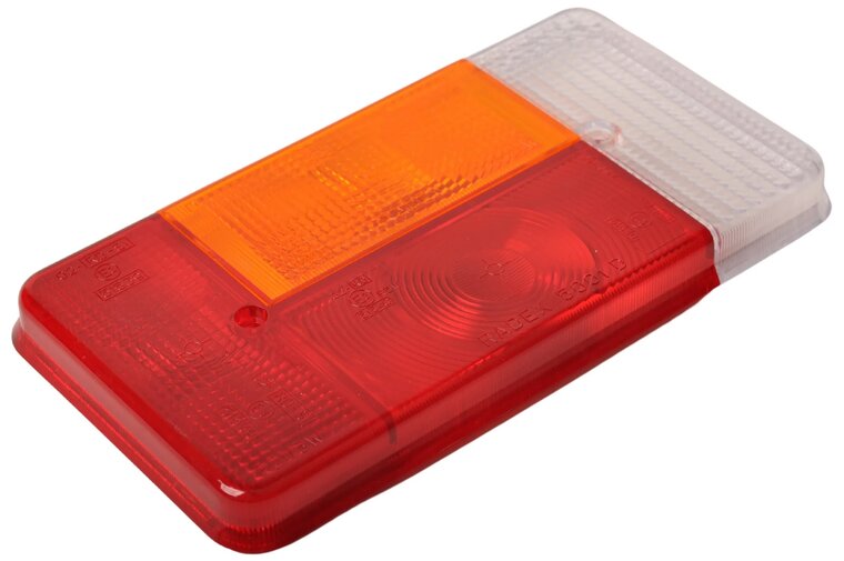 achterlicht kap rechts met achteruitrijlicht -&nbsp;radex 5001s - achterlamp kap - verlichtingskap - achterlichtglas