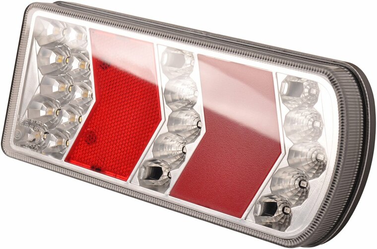 achterlicht led 23x led - rechts - 12/24 volt - ledlamp - achterlamp - trailerlamp - glotrac