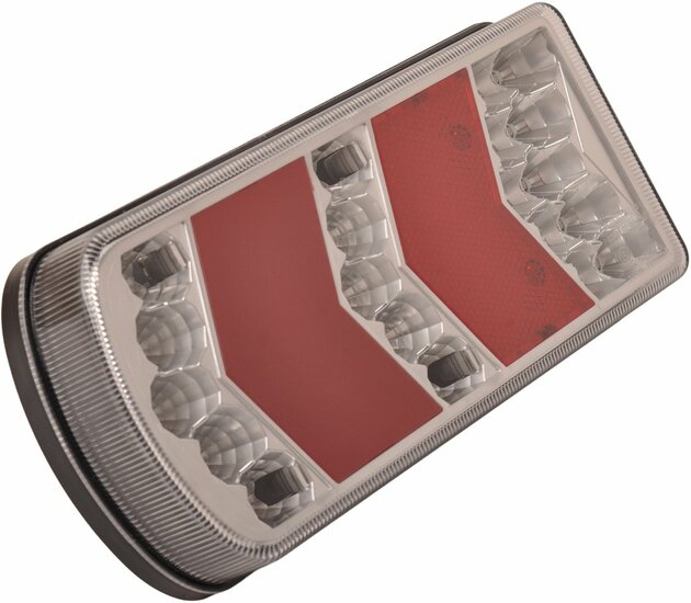achterlicht led 23x led - links - 12/24 volt - ledlamp - achterlamp - trailerlamp - glotrac