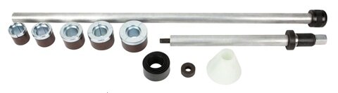 universele nokkenassleutel&nbsp;gereedschap - 11 delig - nokkenas kogellager installatie set - lager centreer en aandruk sleu