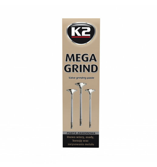 k2 kleppenslijppasta - mega grind - 100 gram tube - voor het lappen van motorkleppen