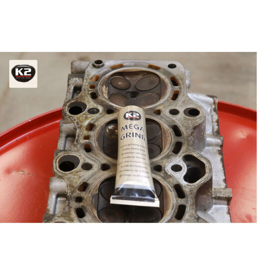 k2 kleppenslijppasta - mega grind - 100 gram tube - voor het lappen van motorkleppen