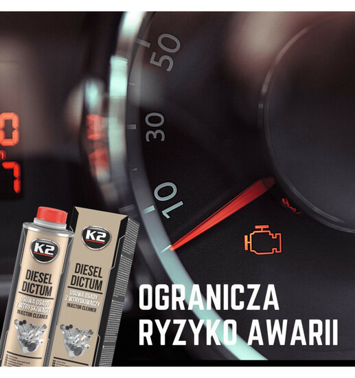 k2 common rail injector cleaner 500 ml - diesel dictum - verwijdert vuil en afzettingen - injector reiniger 