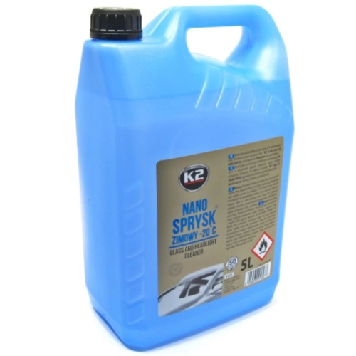 k2 nano ruitenwisser vloeistof 5 liter - koplamp reiniger -20&amp;#x00b0;C  - ruitenreiniger geparfumeerd