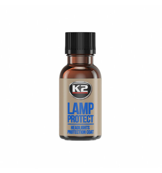 k2 lamp protect 10 ml - koplamp beschermlaag - anti vergeling en dofheid - koplamp poetsmiddel