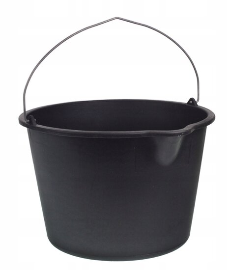 pvc emmer 20 liter - tuin emmer - bouw emmer met trechter - opvangemmer - wateremmer