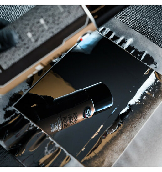 k2 zwarte acryllak glanzend 500ml - autolak - gloss acrylverf - spuitverf - autoverf