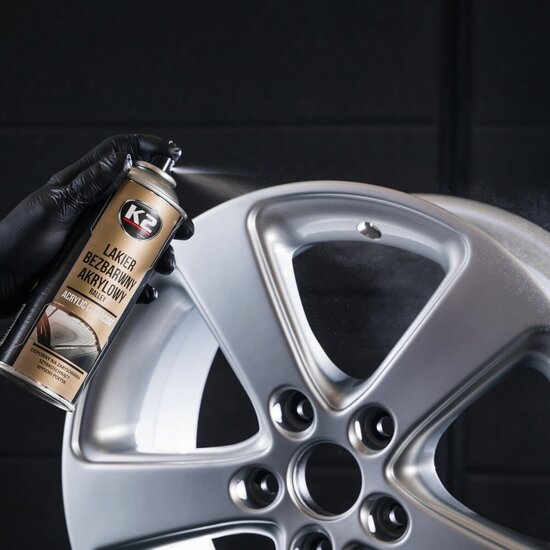 k2 blanke acryllak glanzend 500ml - autolak - gloss transparante acrylvernis - spuitverf - autoverf